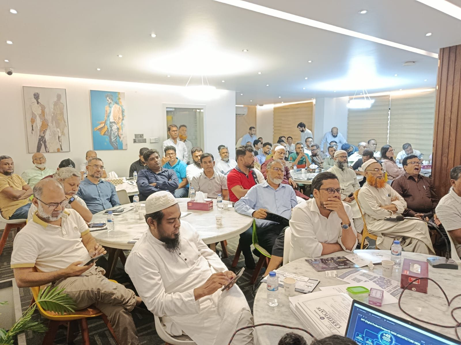 Buying house owners and management representatives attended the programme at the BGBA Multipurpose Hall in Dhaka.